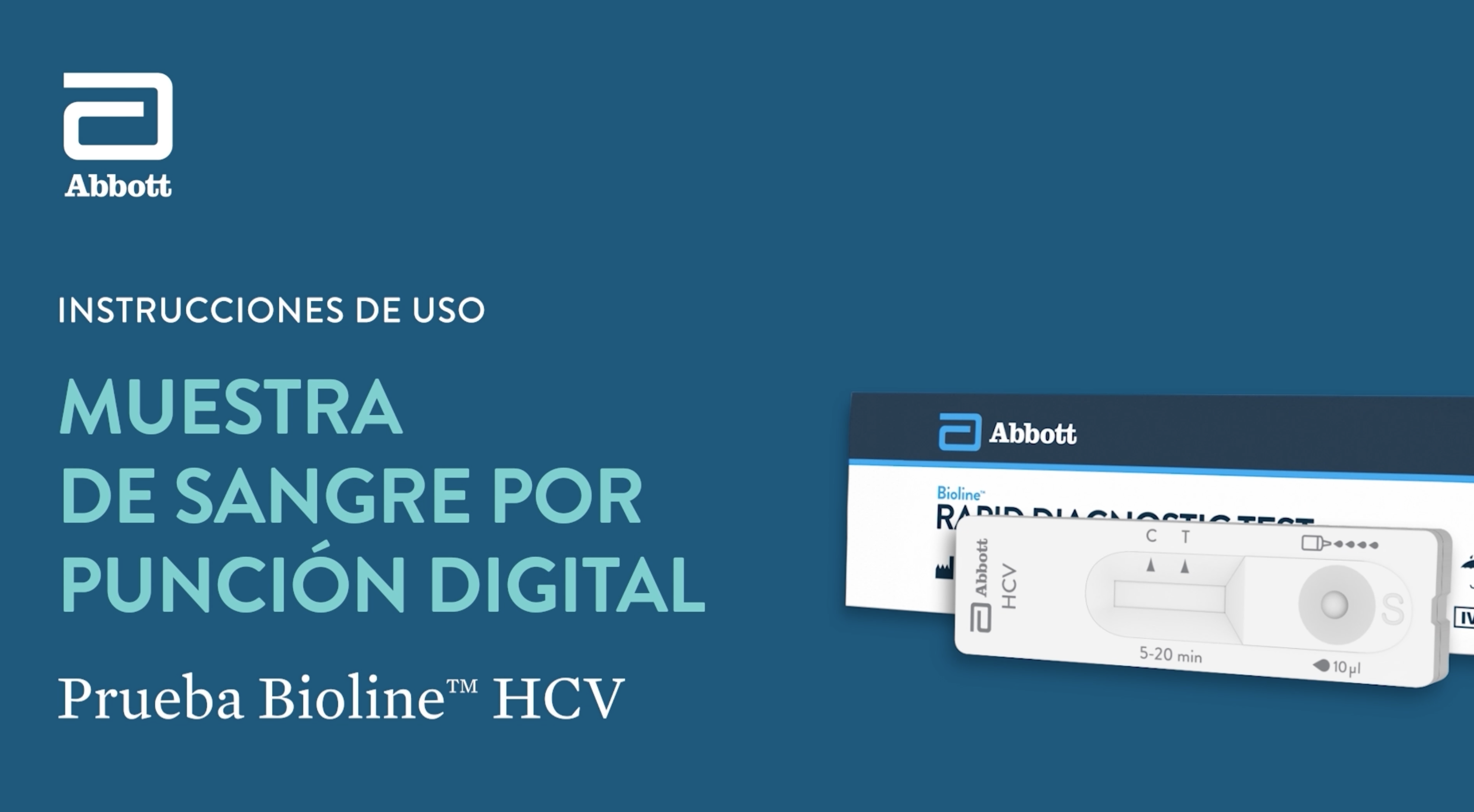 Prueba Bioline HCV